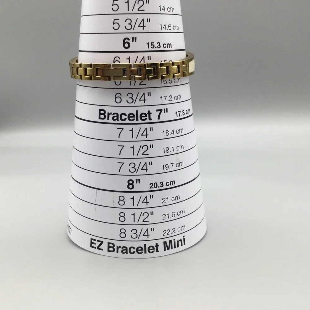 Armitron 755383GP Womens Watch 24mm Gold Tone Diamond New Battery 6.25